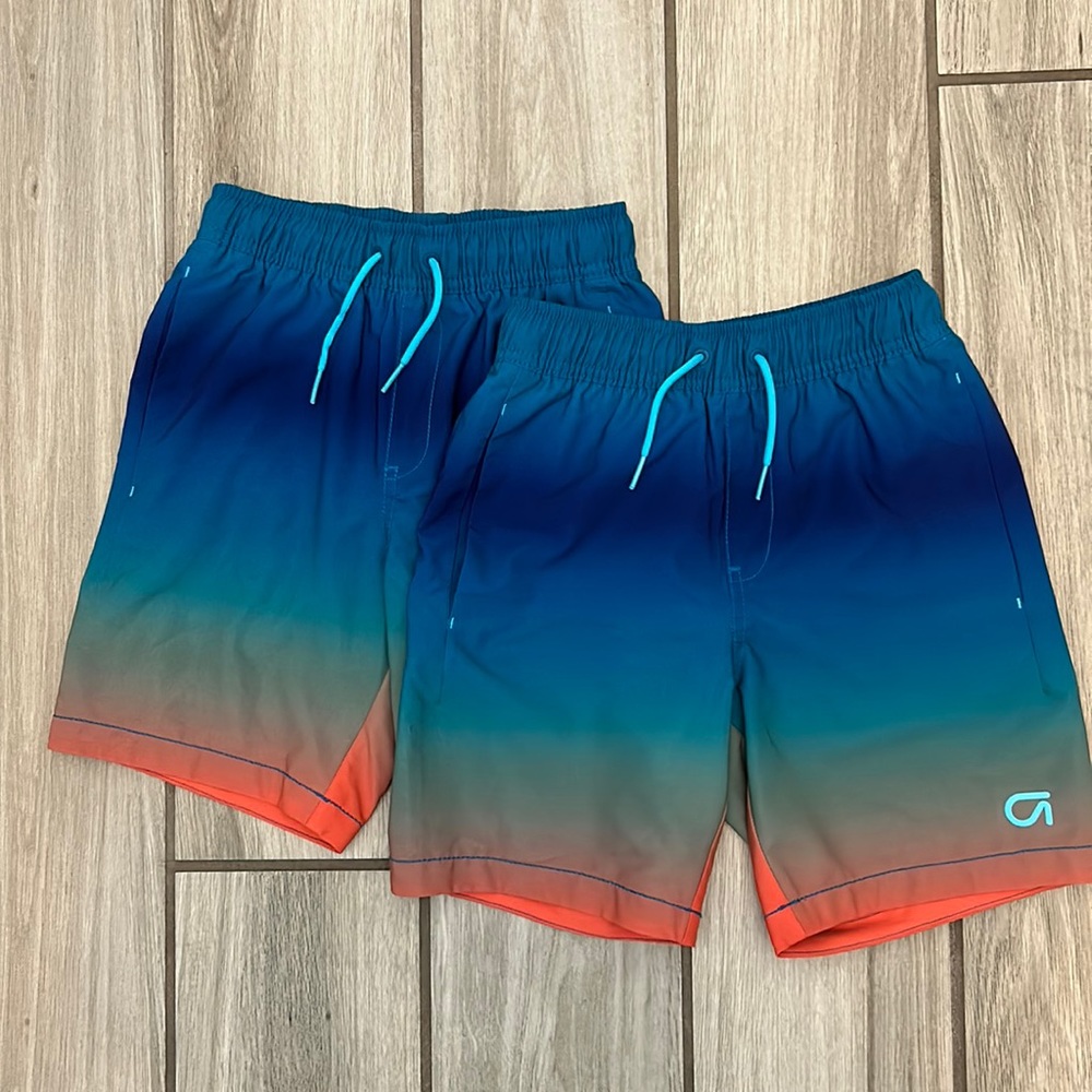 GapFit Kids Quick Dry Shorts size Small, 2 pair